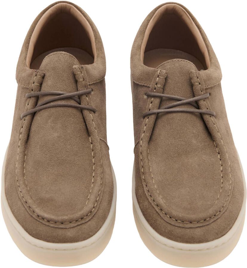 Mango Man suède veterschoenen lichtbruin - Foto 2
