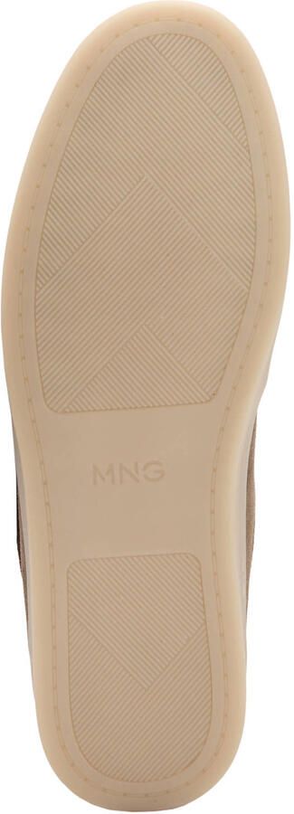 Mango Man suède veterschoenen lichtbruin - Foto 3