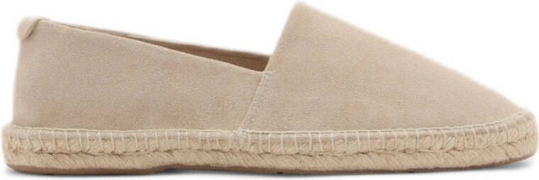 Mango Man suède espadrilles beige