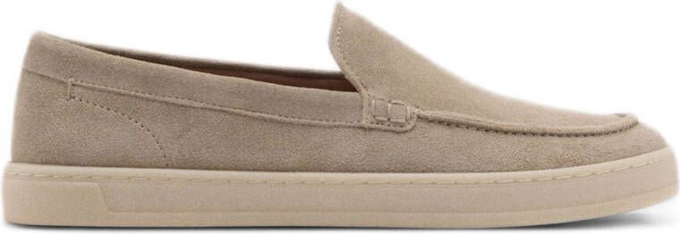 Mango Man suède loafers beige