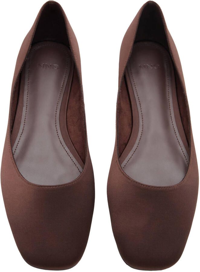 Mango ballerina's donkerbruin - Foto 2