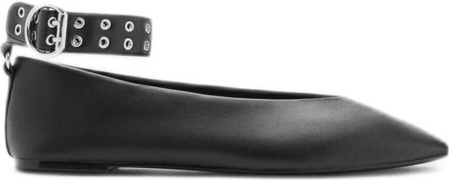 Mango ballerina's zwart - Foto 3