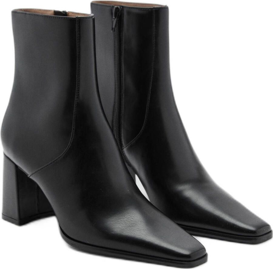 Mango enkellaarzen zwart - Foto 2