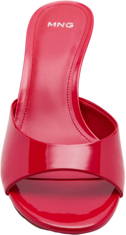Mango imitatieleren muiltjes rood - Foto 2