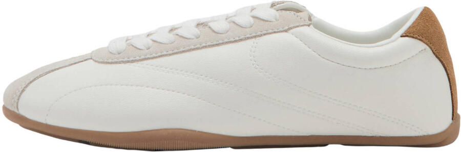Mango imitatieleren sneakers wit - Foto 3