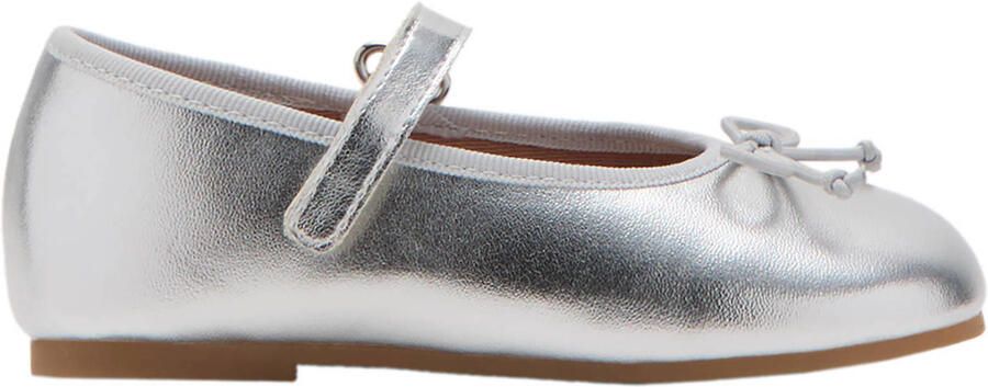 Mango Kids ballerina metallic zilver