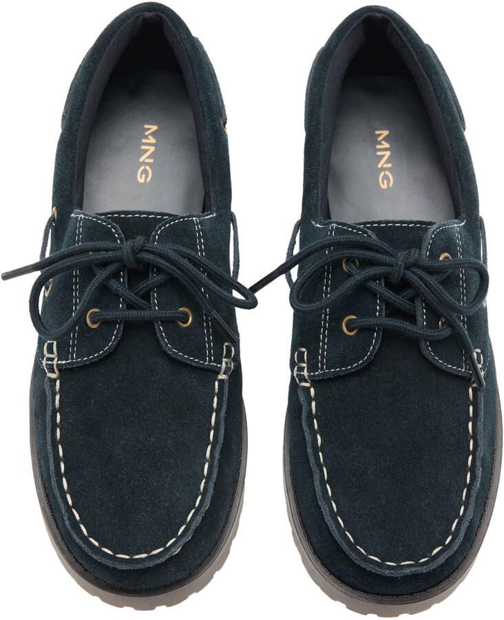 Mango Kids bootschoenen donkerblauw - Foto 2