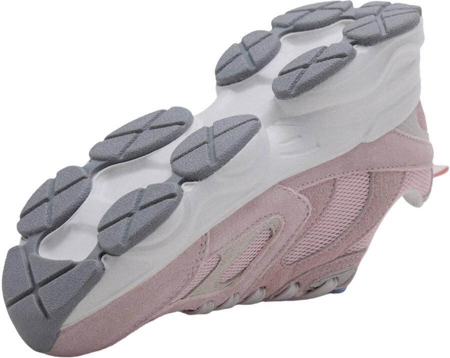 Mango Kids chunky suède sneakers lichtroze - Foto 2
