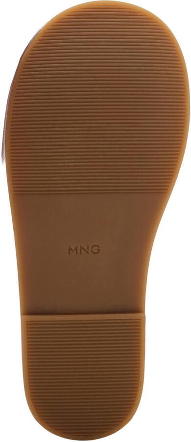 Mango Kids leren ballerina's zilver - Foto 3