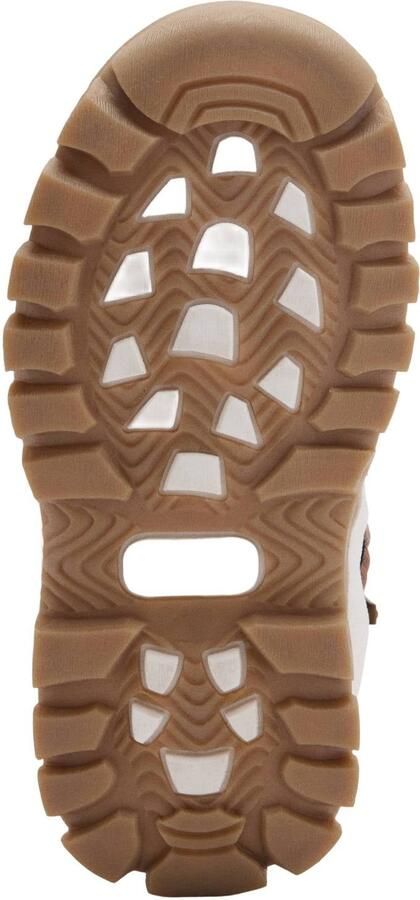 Mango Kids leren enkelboots met profielzool bruin donkerblauw Jongens Leer - Foto 3