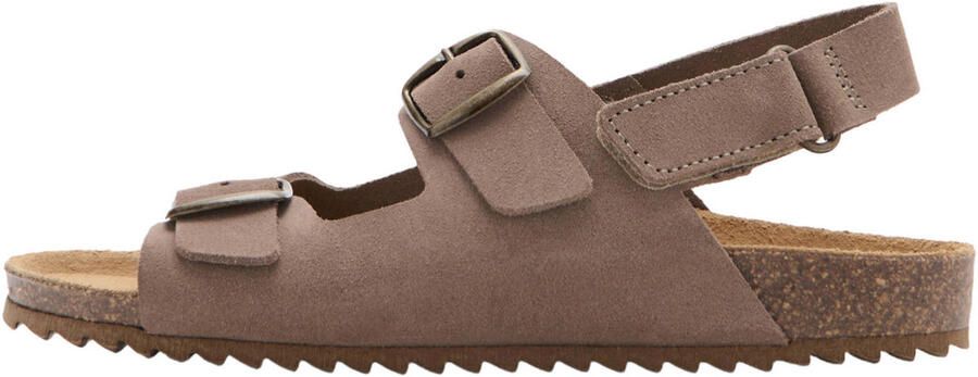 Mango Kids leren sandalen bruin - Foto 3