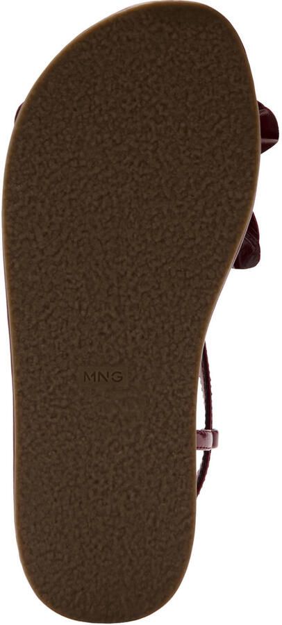 Mango Kids sandalen donkerrood - Foto 3