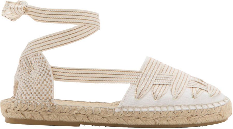 Mango Kids sandalen naturel wit