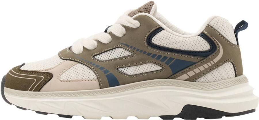 Mango Kids sneakers kaki beige - Foto 3