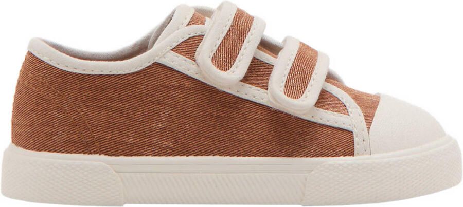 Mango Kids sneakers roestbruin ecru
