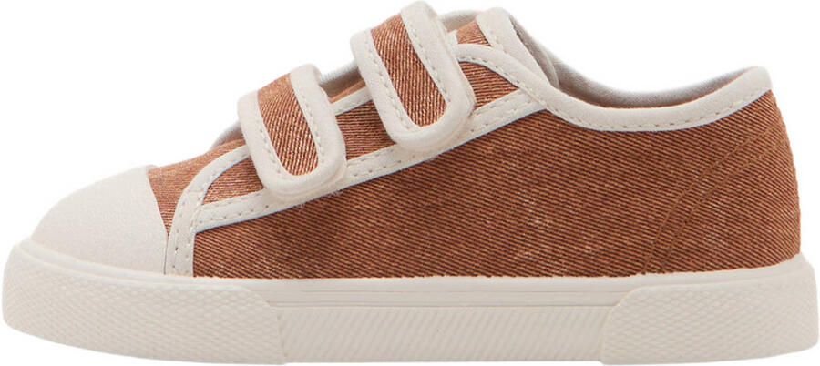 Mango Kids sneakers roestbruin ecru - Foto 3