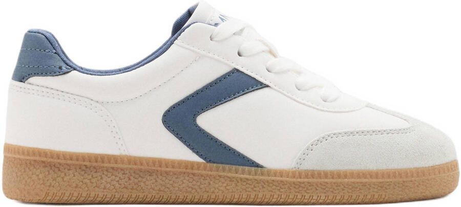 Mango Kids sneakers wit blauw