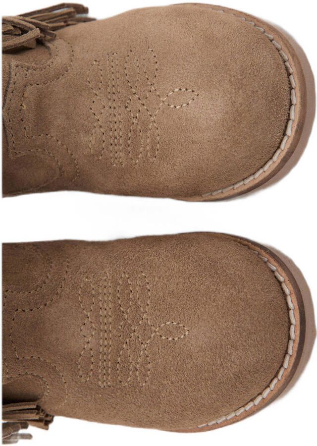 Mango Kids suède laarzen bruin - Foto 3