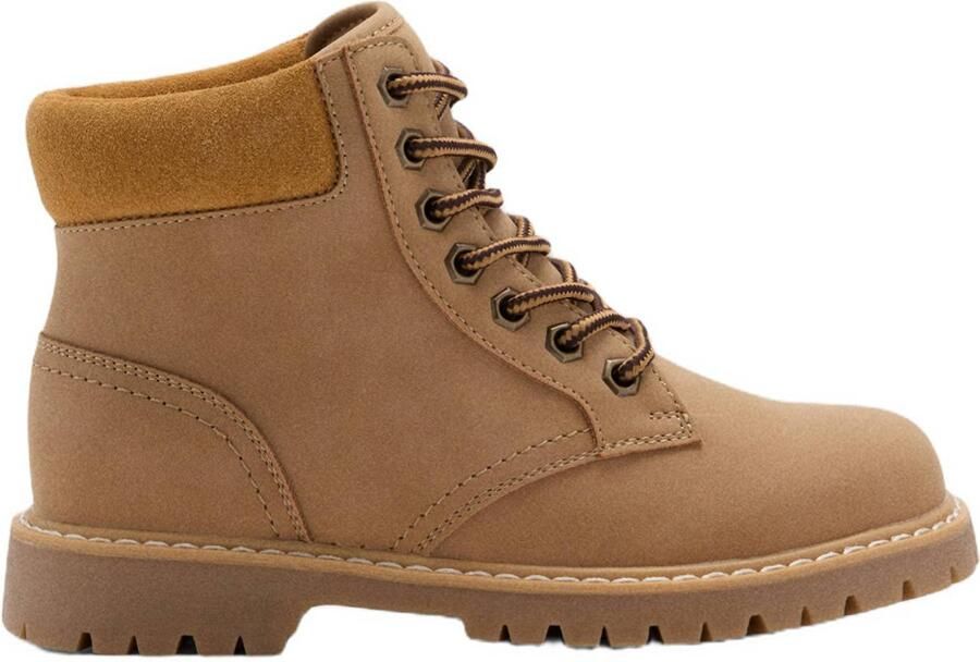 Mango Kids veterschoenen met profielzool bruin
