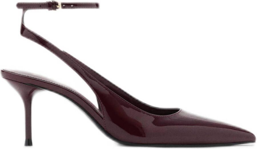 Mango lak pumps bordeaux - Foto 3