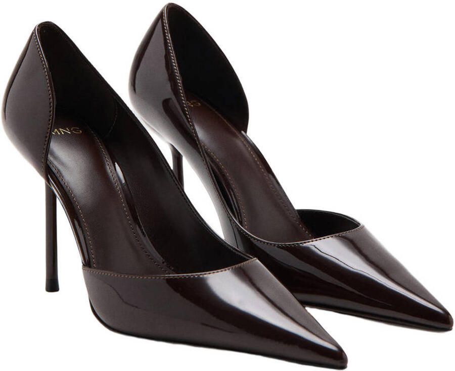Mango lak pumps bordeaux - Foto 2