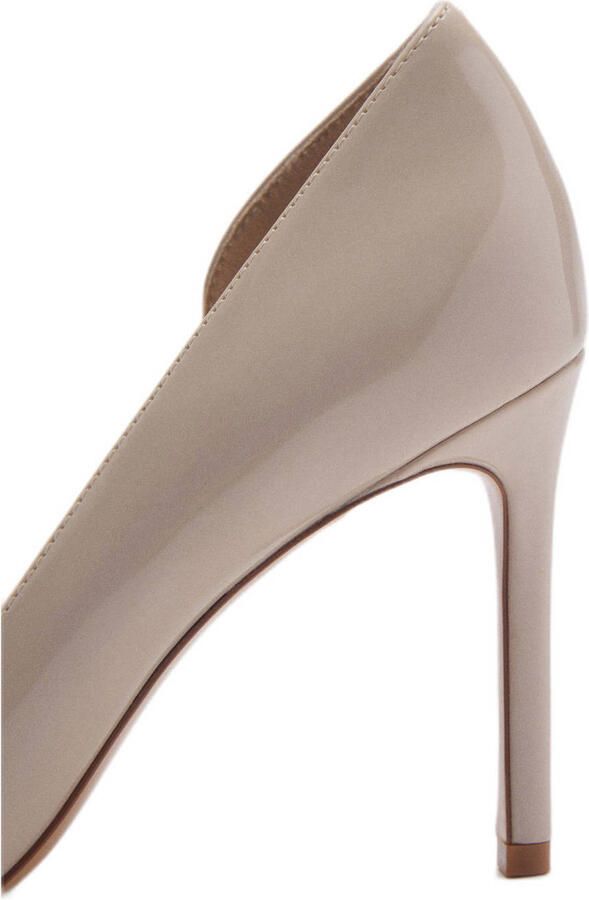 Mango lak pumps grijs - Foto 3