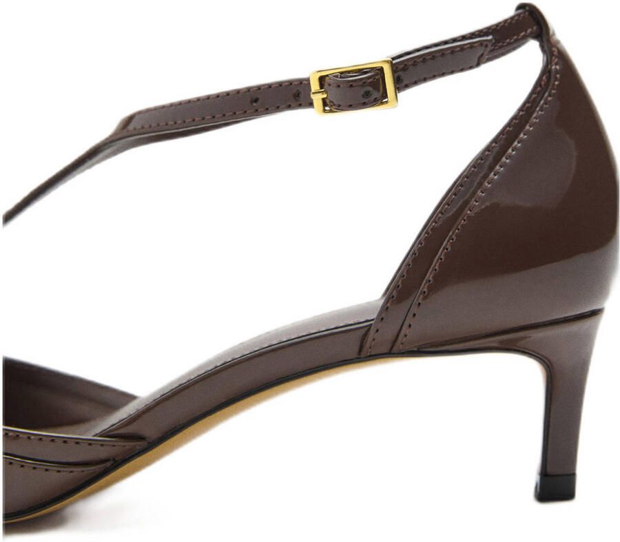 Mango lak pumps kaki