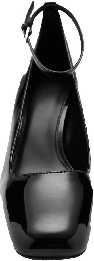 Mango lak pumps zwart - Foto 3