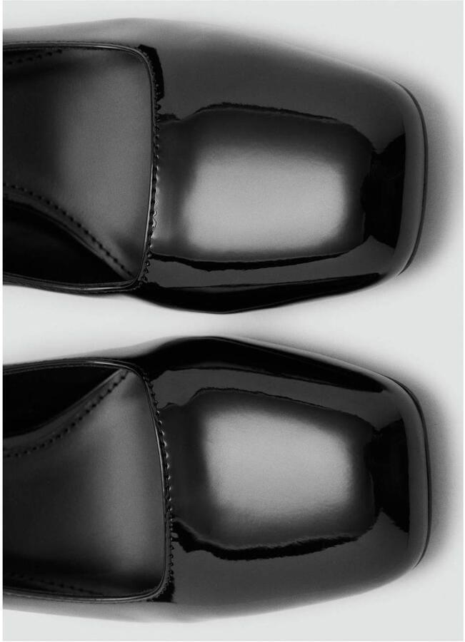 Mango lak pumps zwart - Foto 2