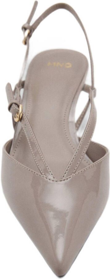 Mango lak slingback pumps beige - Foto 2