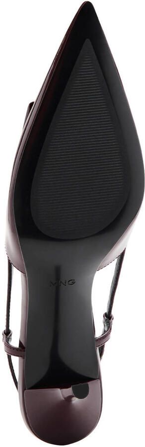 Mango lak slingback pumps bordeaux - Foto 3