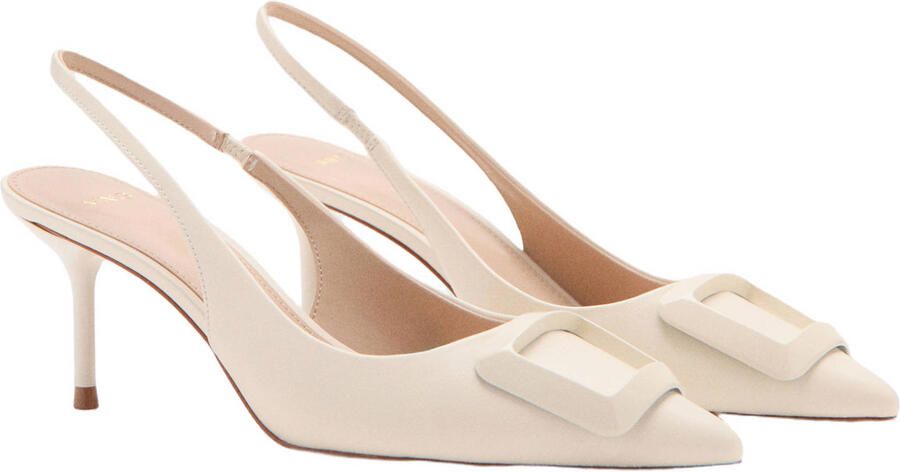 Mango lak slingback pumps ecru - Foto 3