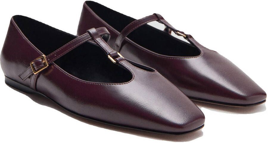 Mango loafers bordeaux - Foto 3