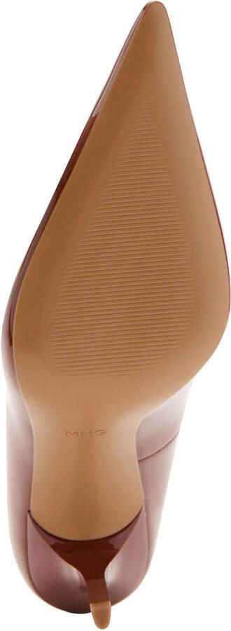 MANGO Pumps 'PUNT' bruin - Foto 3