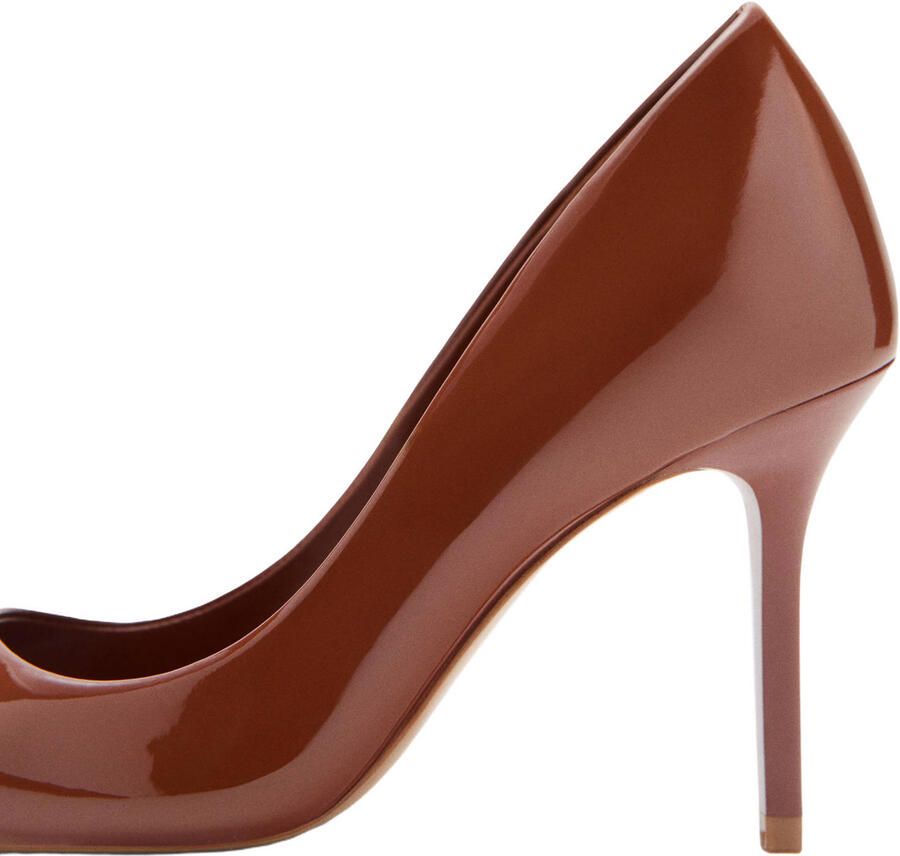 MANGO Pumps 'PUNT' bruin - Foto 2