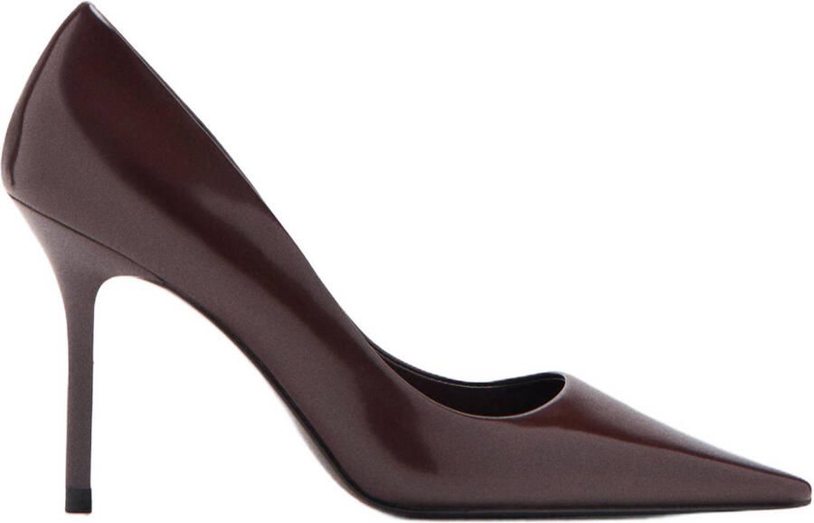 MANGO Pumps 'PUNT' bruin