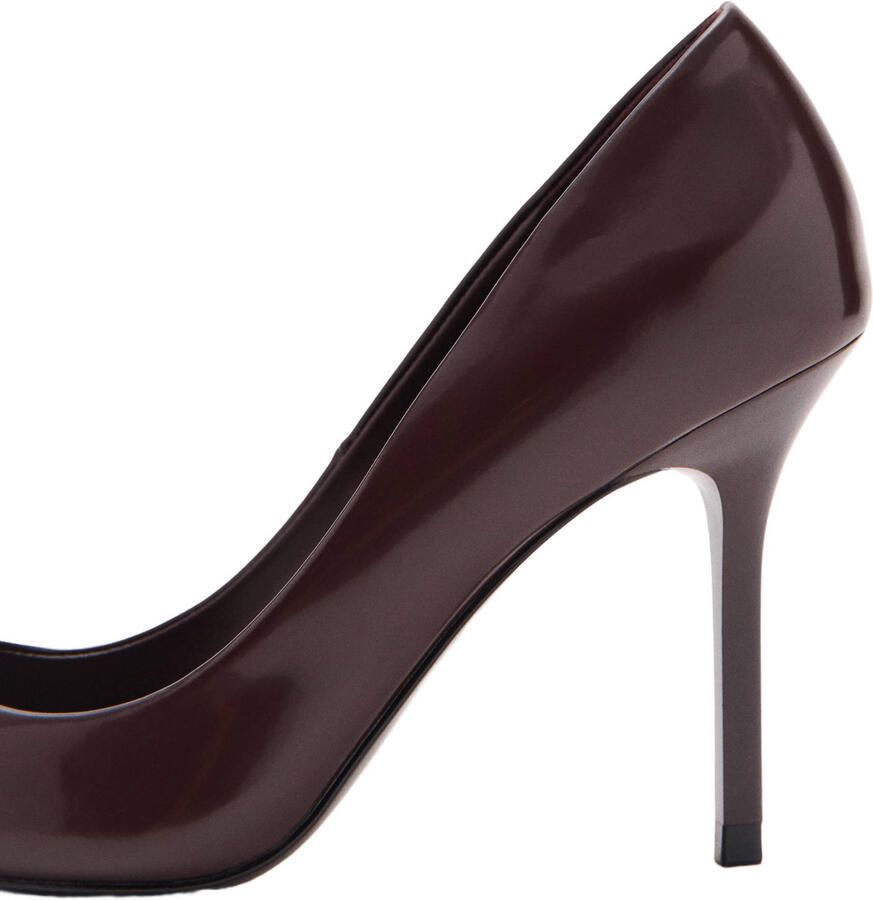 MANGO Pumps 'PUNT' bruin - Foto 2