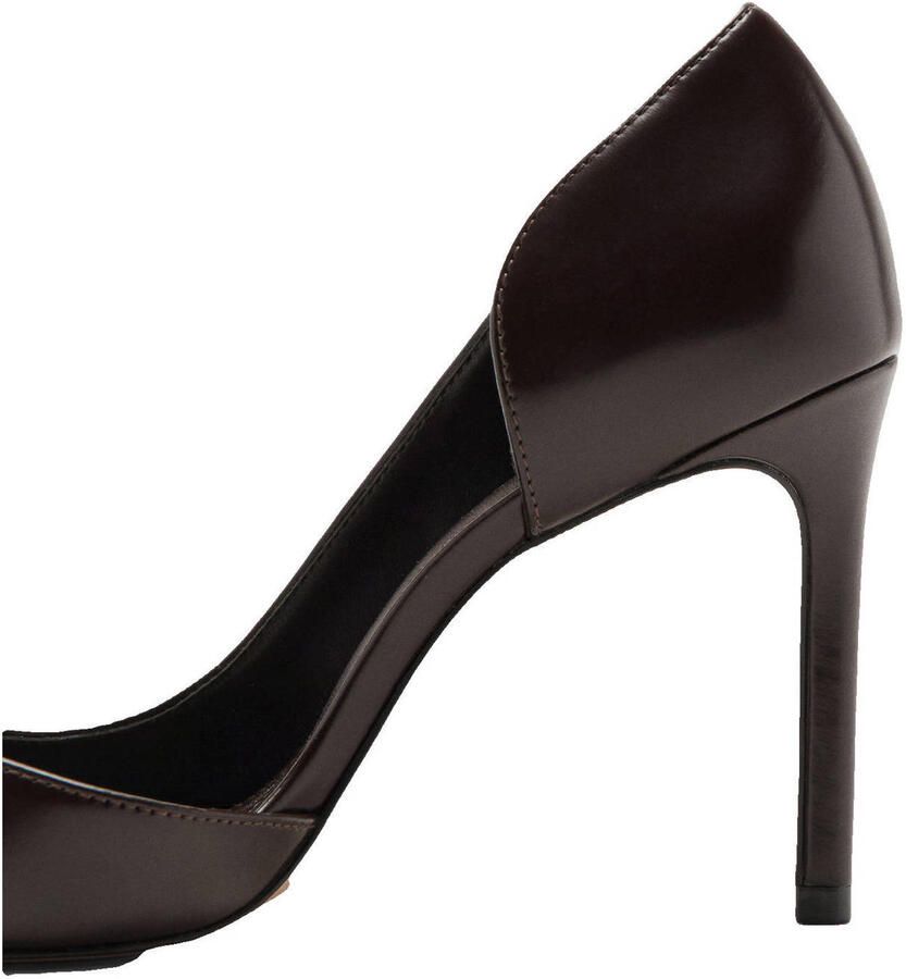 Mango pumps donkerbruin - Foto 2