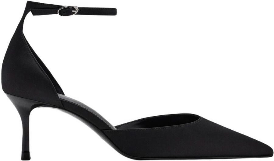 Mango pumps met naaldhak zwart