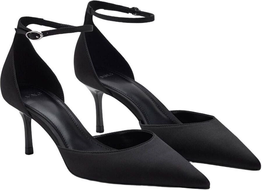 Mango pumps met naaldhak zwart - Foto 2