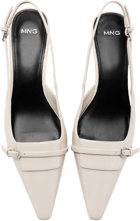 Mango slingback pumps ecru - Foto 3