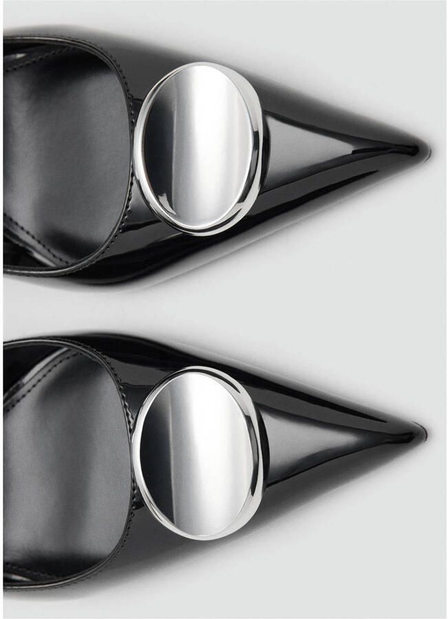 Mango slingback pumps zwart - Foto 3