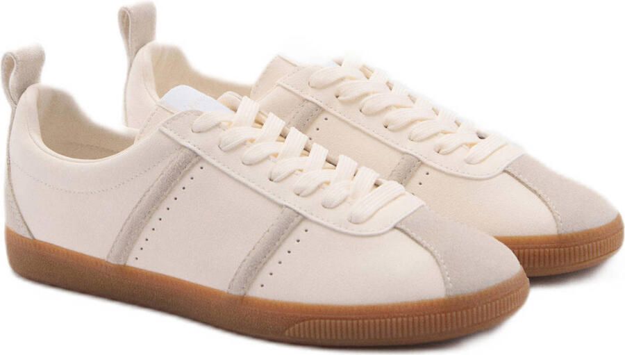 Mango sneakers ecru - Foto 3