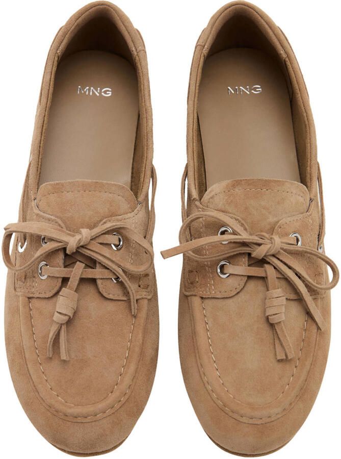 Mango suède bootschoenen camel - Foto 2