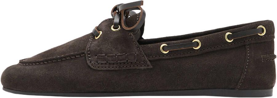 Mango suède bootschoenen donkerbruin - Foto 3