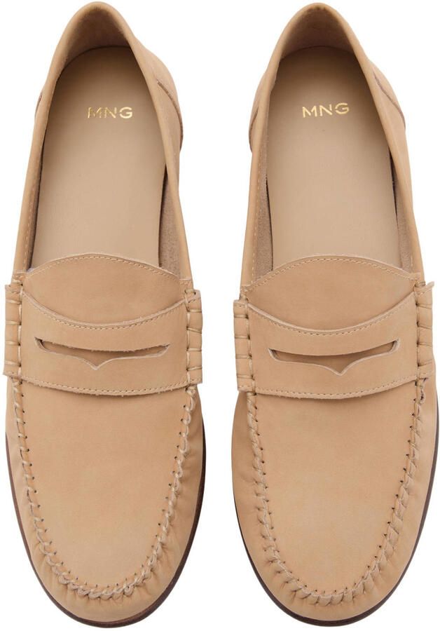 Mango suède loafers beige - Foto 2