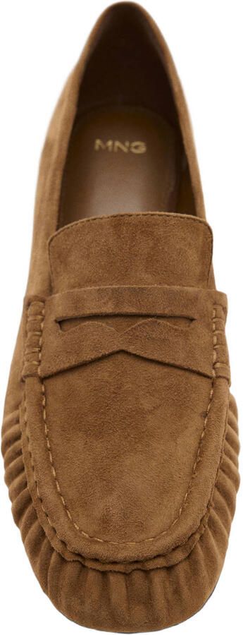 Mango suède loafers cognac - Foto 2