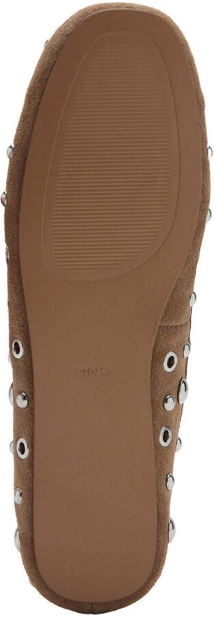 Mango suède mocassins bruin - Foto 3