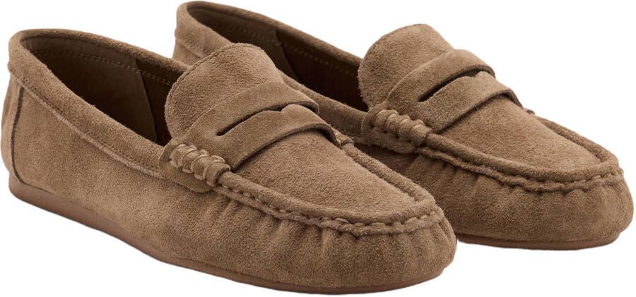Mango suède mocassins camel - Foto 3