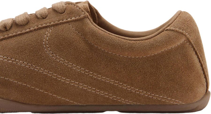 Mango suède sneakers cognac - Foto 2